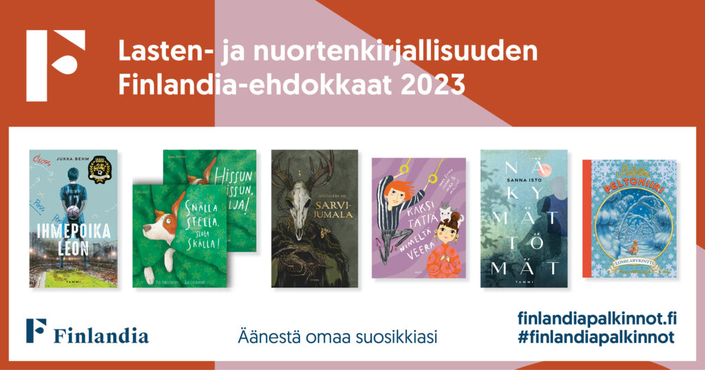 Lasten- ja nuortenkirjallisuuden Finlandia-ehdokkaat