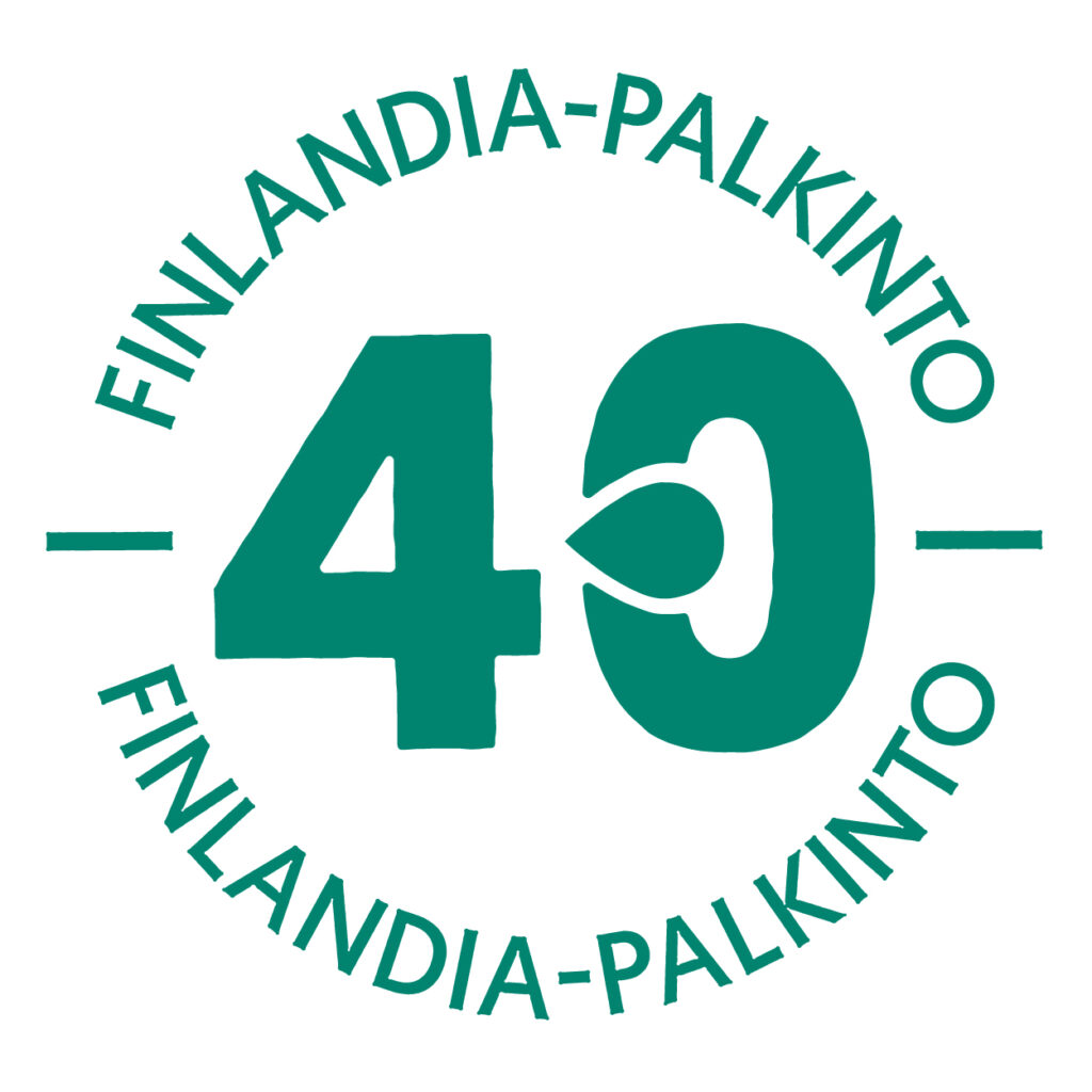 Finlandia-palkinto 40 vuotta -logo